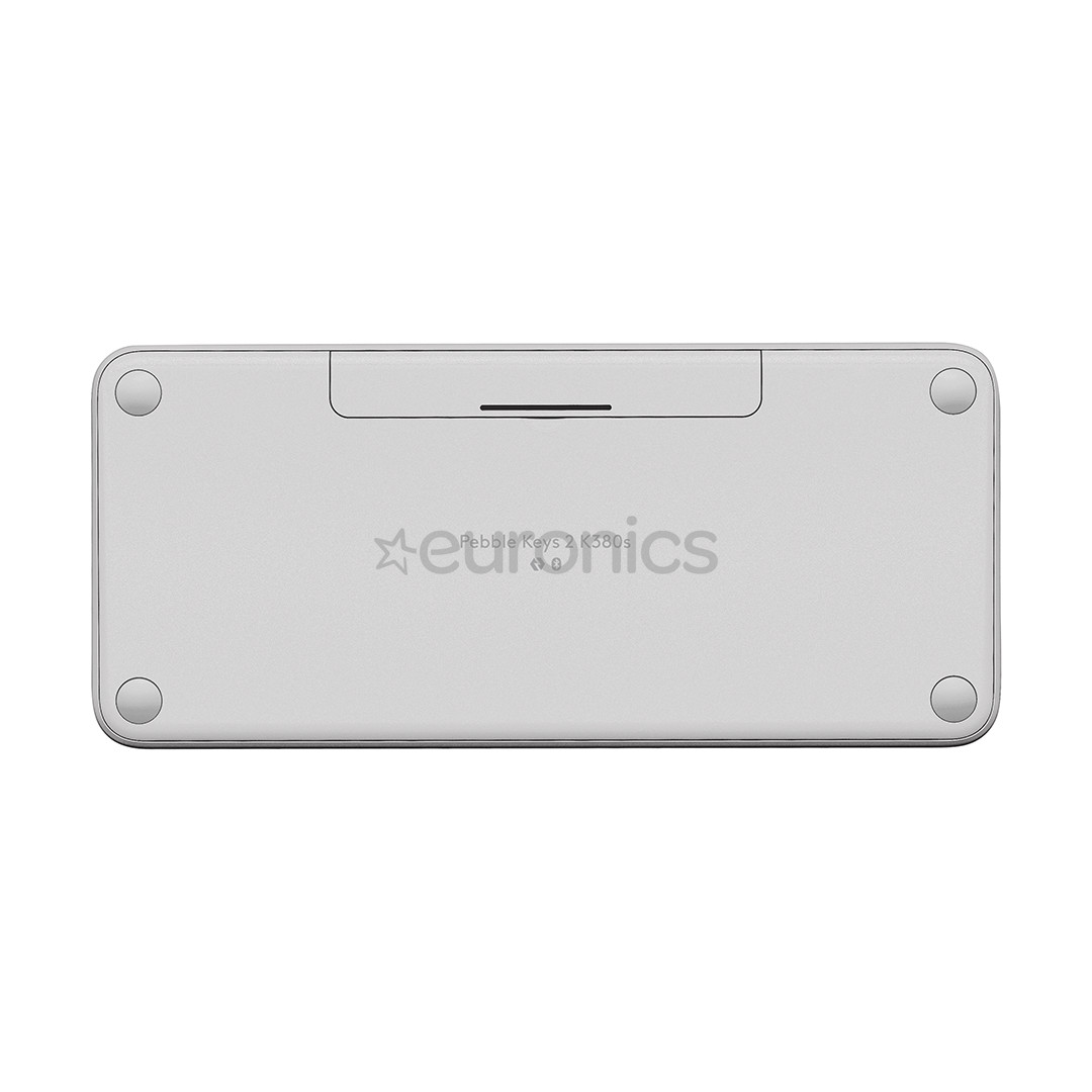 Logitech Pebble Keys 2 K380s, US, balta - Bezvadu klaviatūra