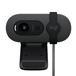 Logitech Brio 100, FHD, graphite - Webcam 960-001585