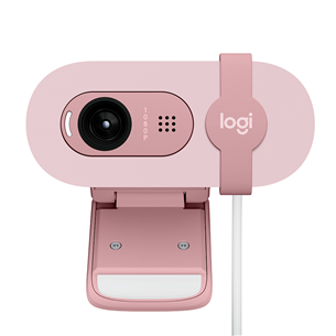 Logitech Brio 100, FHD, rozā - Vebkamera 960-001623