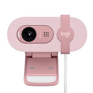 Logitech Brio 100, FHD, rose - Webcam