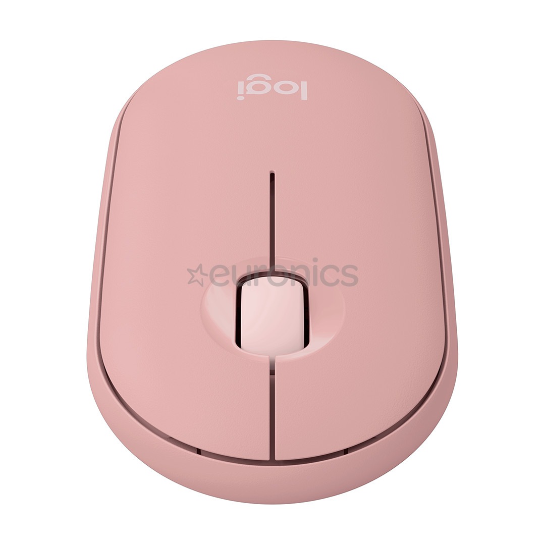 Logitech Pebble 2 Combo, US, rozā - Bezvadu klaviatūra ar peli