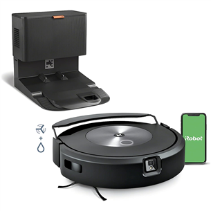 iRobot Roomba Combo® j7+, сухая и влажная уборка, черный - Робот-пылесос COMBOJ7PLUS
