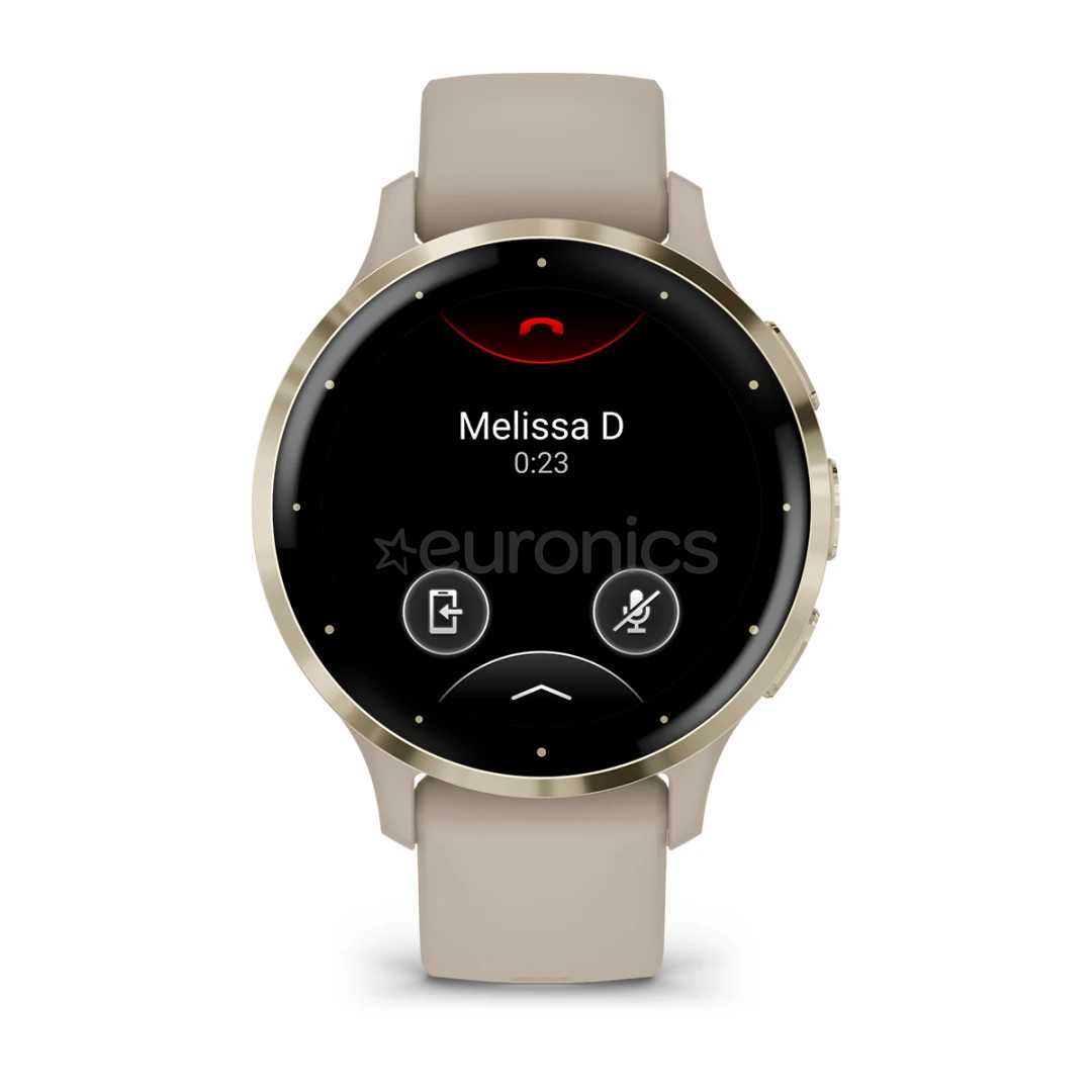 Garmin Venu 3S, серый/золотистый - Спортивные часы