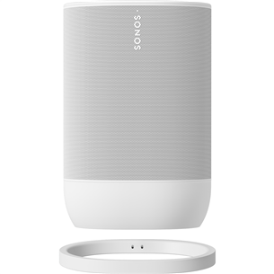 Sonos Move 2, balta - Portatīvais bezvadu skaļrunis