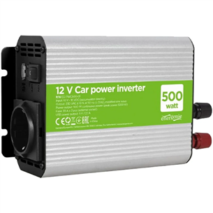 Gembird 12V -> 500 W + USB ports - Invertors EG-PWC500-01