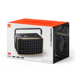 JBL Authentics 300, black - Portable wireless home speaker