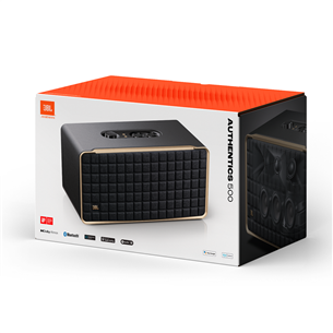 JBL Authentics 500, melna - Bezvadu skaļrunis