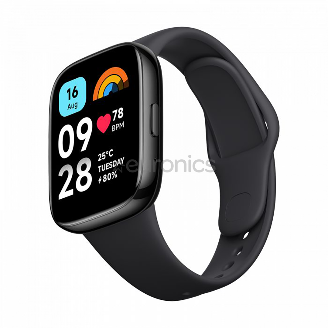 Xiaomi Redmi Watch 3 Active, черный - Смарт-часы