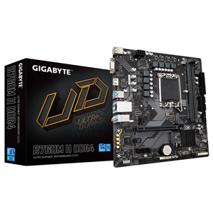 Gigabyte, Intel B760, LGA1700, DDR4, mATX - Mātesplate B760MHDDR4