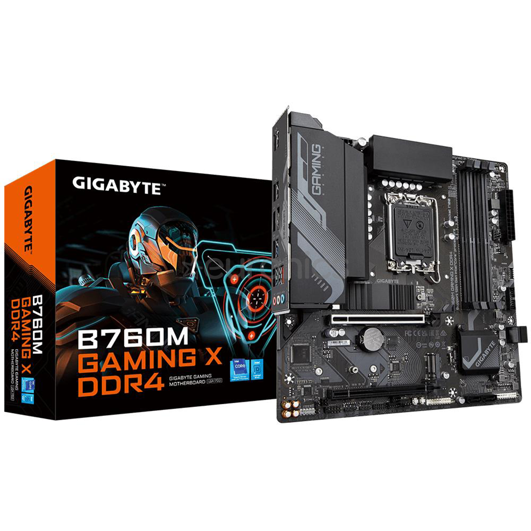 Gigabyte, Intel B760, LGA1700, DDR4, mATX - Mātesplate