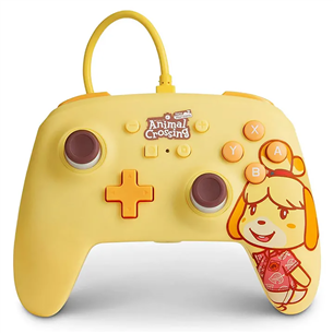 PowerA Enhanced, Animal Crossing: Isabelle, Nintendo Switch - Kontrolieris 617885026850
