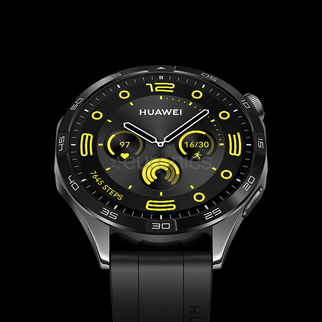 Huawei Watch GT 4, 46 mm, melna - Viedpulkstenis