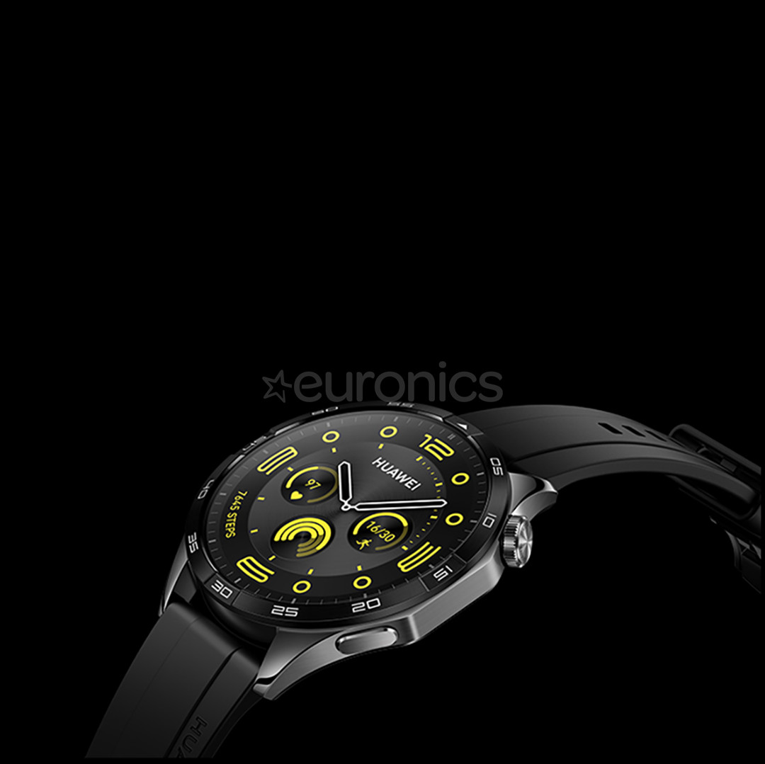Huawei Watch GT 4, 46 mm, melna - Viedpulkstenis