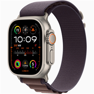 Apple Watch Ultra 2, 49 mm, Alpine Loop, Large, lillā - Viedpulkstenis