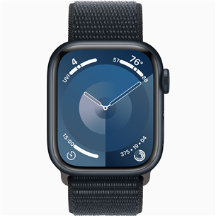 Apple Watch Series 9 GPS, 41 mm, Sport Loop, midnight - Smartwatch