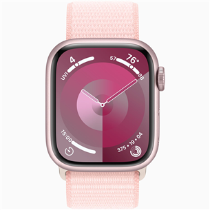 Apple Watch Series 9 GPS + Cellular, 41 mm, Sport Loop, rozā - Viedpulkstenis