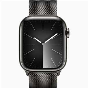 Apple Watch Series 9 GPS + Cellular, 41 mm, Milanese Loop, grafīta nerūsējošā tērauda - Viedpulkstenis