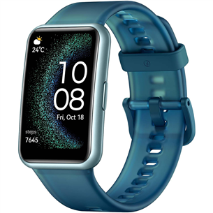 Huawei Watch Fit Special Edition, сине-зеленый - Смарт-часы 55020BEE