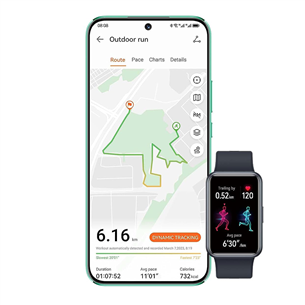 Huawei Watch Fit Special Edition, zaļa - Viedpulkstenis