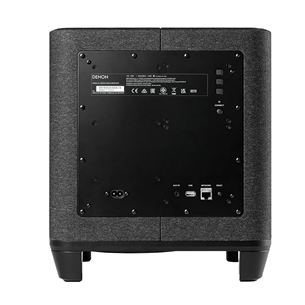 Denon Home Subwoofer, HEOS, melna - Bezvadu sabvūferis