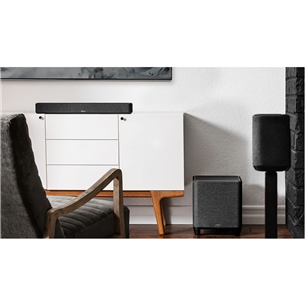 Denon Home Subwoofer, HEOS, черный - Беспроводной сабвуфер