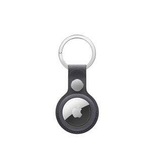 Apple AirTag FineWoven Key Ring, melna - Atslēgu piekariņš