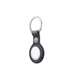 Apple AirTag FineWoven Key Ring, melna - Atslēgu piekariņš