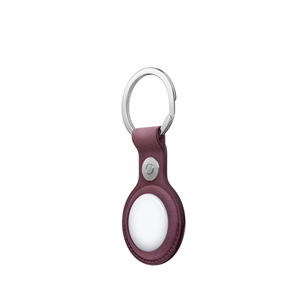 Apple AirTag FineWoven Key Ring, mulberry  - Case