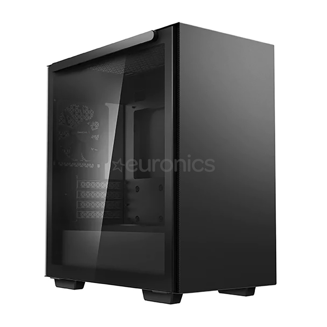 Deepcool MACUBE 110, mATX, melna - Datora korpuss