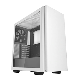 Deepcool CASE CK500 Side window, ATX, white - PC case R-CK500-WHNNE2-G-1
