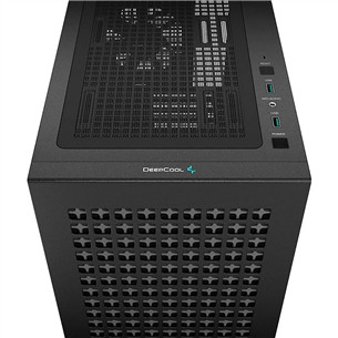 Deepcool CH370, mATX, melna - Datora korpuss