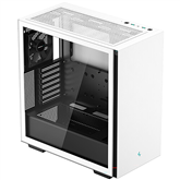 Deepcool CASE CH510 Side window, ATX, balta - Datora korpuss