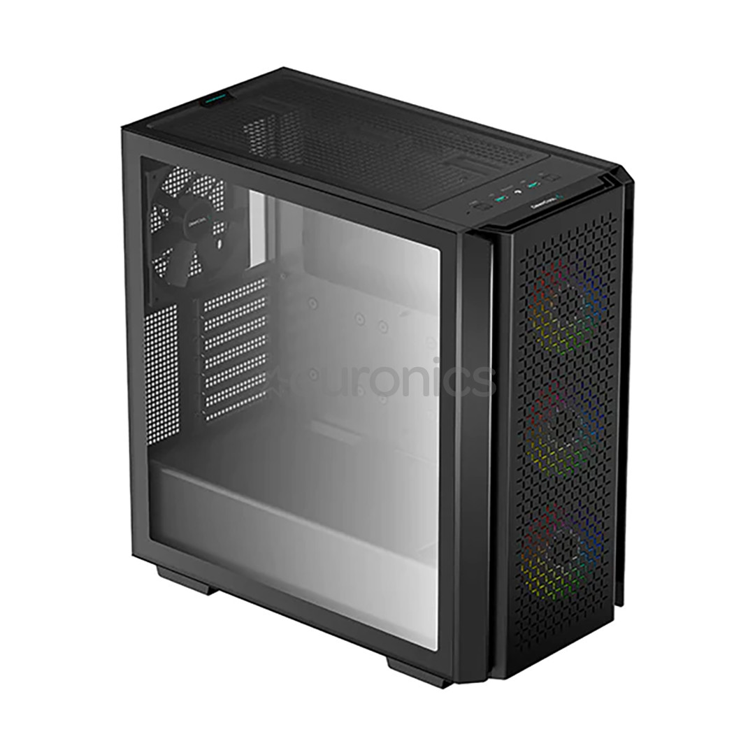 Deepcool CG560 Side window, ATX, melna - Datora korpuss