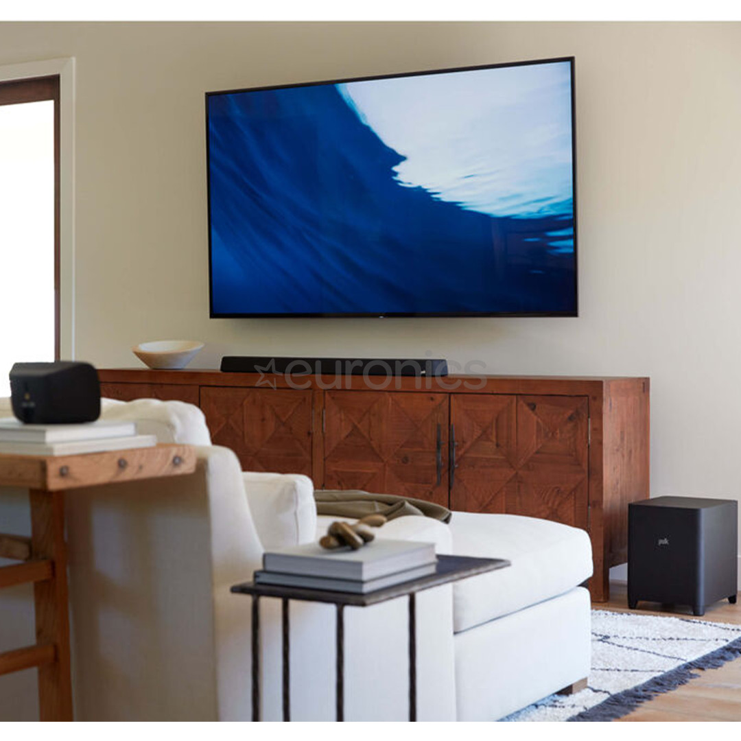 Polk MagniFi Max AX SR, 7.1.2, melna - Soundbar mājas kinozāle