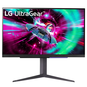 LG UltraGear GR93U, 27'', Ultra HD, 144 Hz, LED IPS, melna - Monitors 27GR93U-B