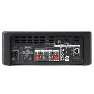 Denon CEOL N10 Receiver, Denon N10 Shelf Speakers, melna - Mūzikas sistēma