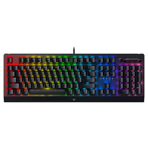 Razer BlackWidow V4 X, Green Switch, mehāniskā, SWE, melna - Klaviatūra RZ03-04700600-R3N1