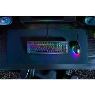 Razer BlackWidow V4 X, Green Switch, механическая, SWE, черный - Клавиатура