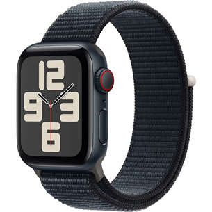 Apple Watch SE 2, GPS + Cellular, Sport Loop, 40 mm, midnight - Smartwatch MRGE3ET/A