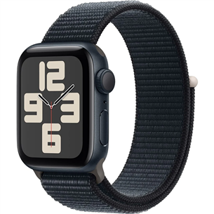 Apple Watch SE 2, GPS, Sport Loop, 44 mm, midnight - Smartwatch MREA3ET/A