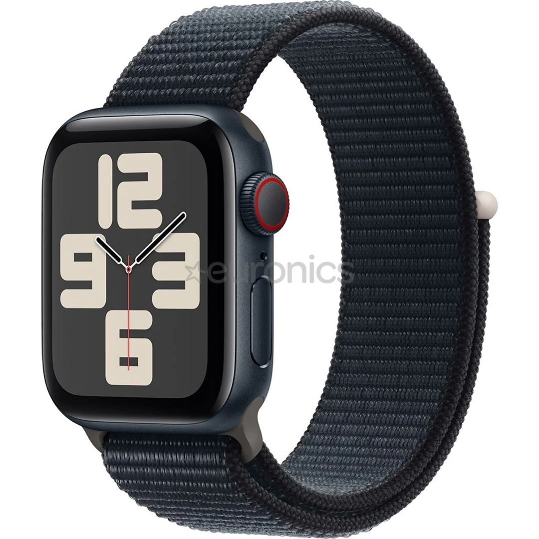 Apple Watch SE 2, GPS + Cellular, Sport Loop, 44 mm, midnight - Smartwatch