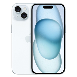 Apple iPhone 15, 128 ГБ, синий - Смартфон MTP43PX/A