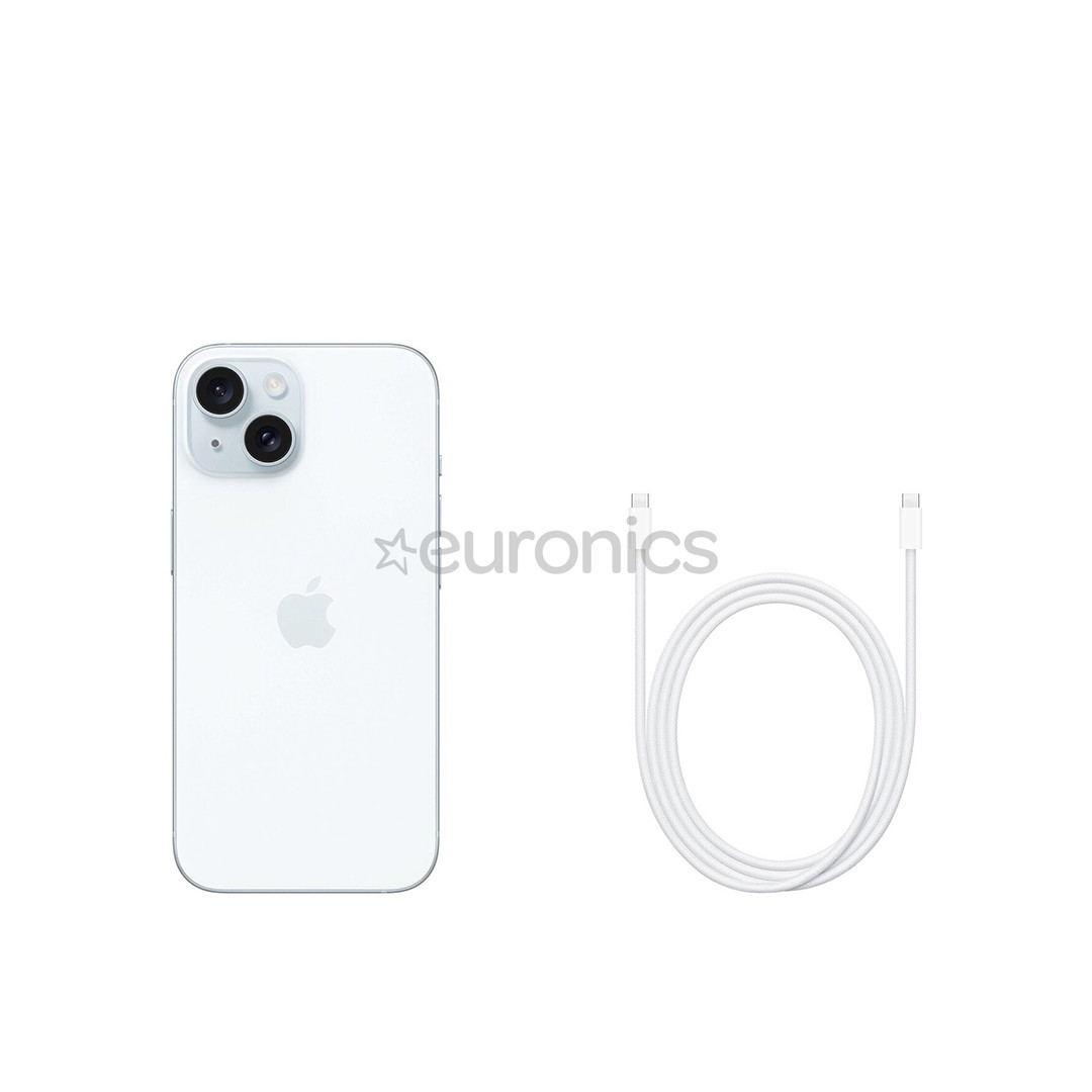 Apple iPhone 15, 128 GB, blue - Smartphone