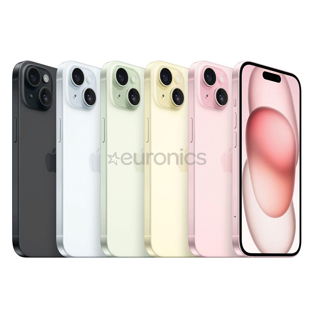 Apple iPhone 15, 128 GB, zaļa - Viedtālrunis