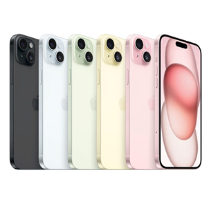 Apple iPhone 15 Plus, 128 GB, melna - Viedtālrunis