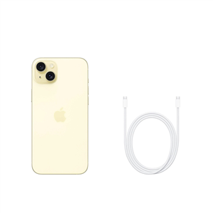 Apple iPhone 15 Plus, 128 ГБ, желтый - Смартфон