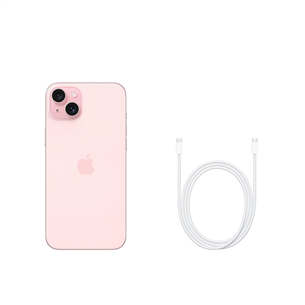 Apple iPhone 15 Plus, 256 GB, pink - Smartphone