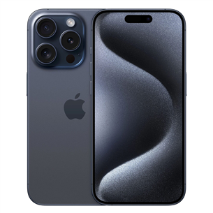 Apple iPhone 15 Pro, 128 ГБ, синий - Смартфон MTV03PX/A