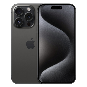 Apple iPhone 15 Pro, 1 TB, melna - Viedtālrunis