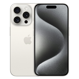 Apple iPhone 15 Pro, 1 TB, balta - Viedtālrunis MTVD3PX/A